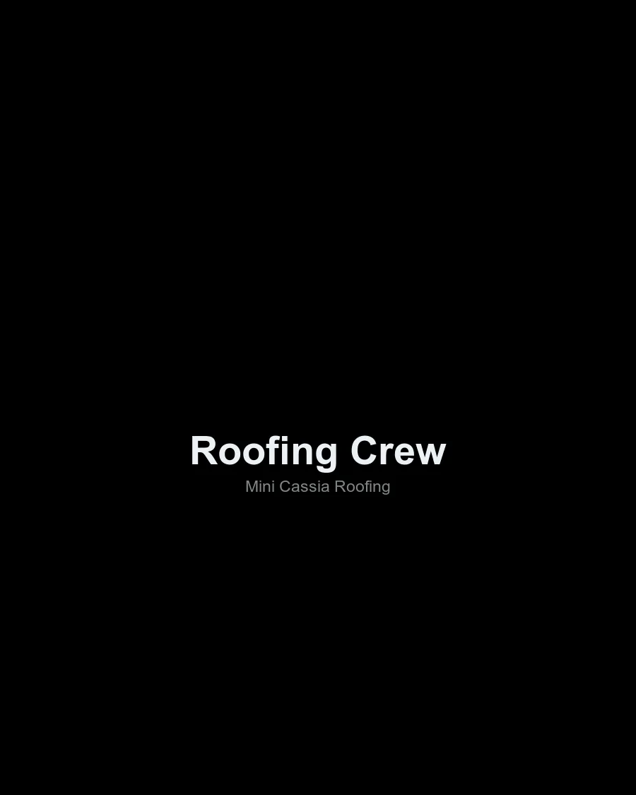 A roofing crew replacing a roof on a home in the Mini-Cassia area of Idaho